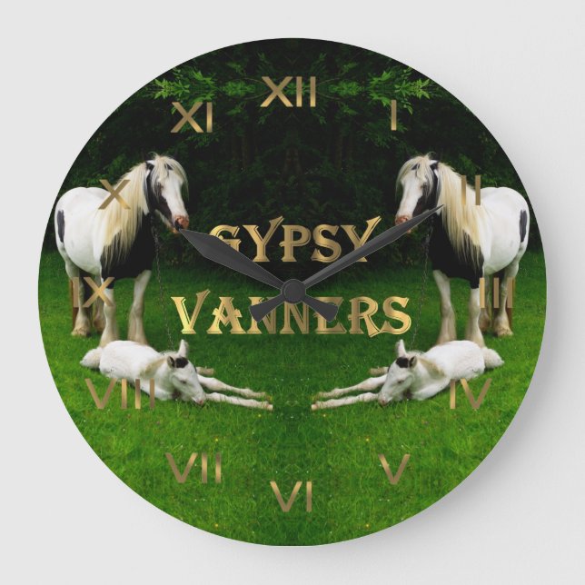 Grande Horloge Ronde Vannières tziganes (Recto)