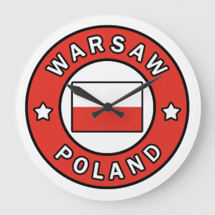 Grande Horloge Ronde Varsovie Pologne