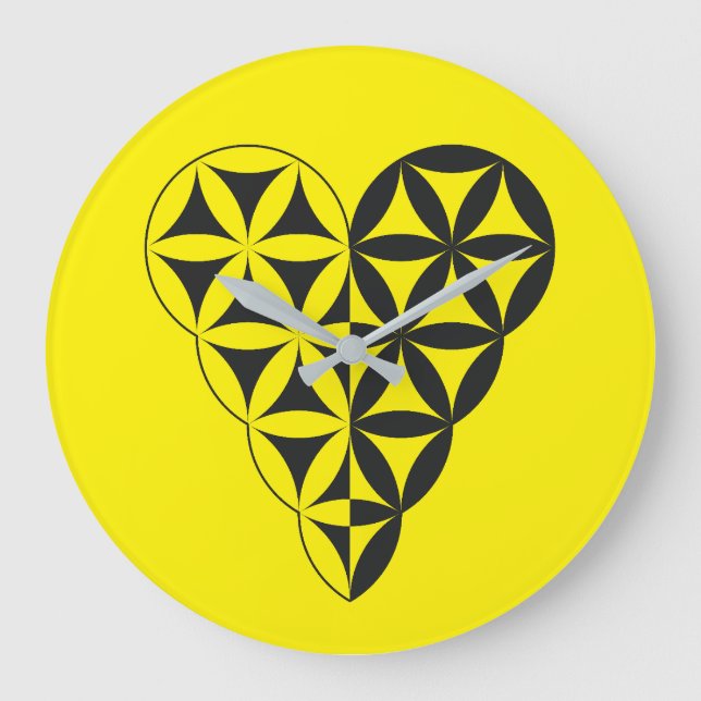 Grande Horloge Ronde Veille électronique (Recto)