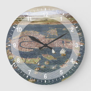 GRANDE HORLOGE RONDE VENICE : MAP, 16TH CENTURY