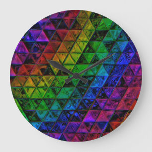 Grande Horloge Ronde Verre de fierté