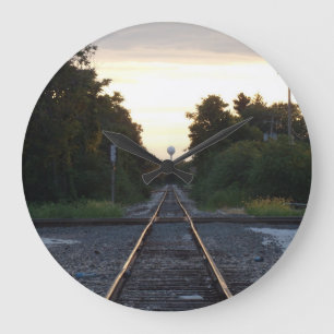 Grande Horloge Ronde Vers l'Ouest