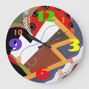 Grande Horloge Ronde Very Cool Modern Art Design Wall