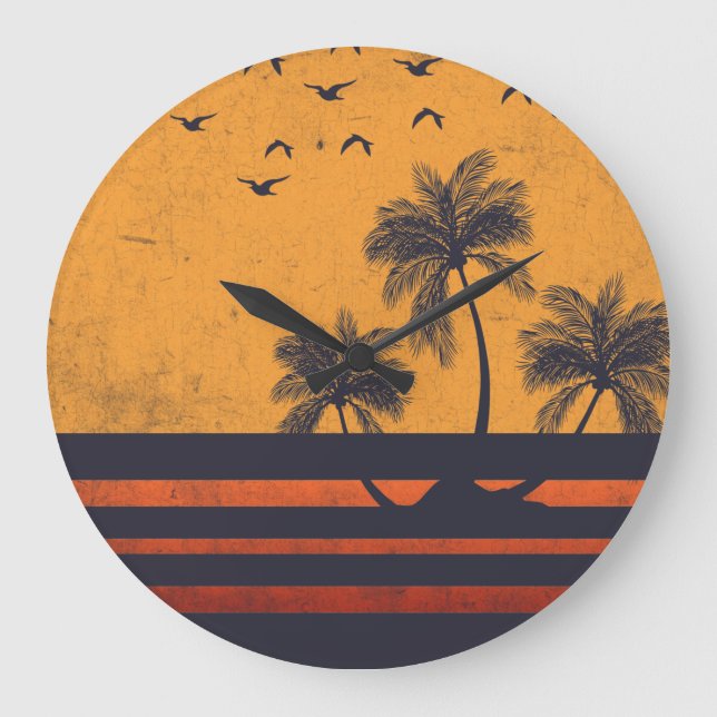 Grande Horloge Ronde Vibes d'été (Recto)