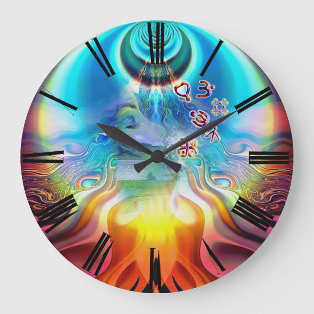 Grande Horloge Ronde Vibrations d'âme (Recto)