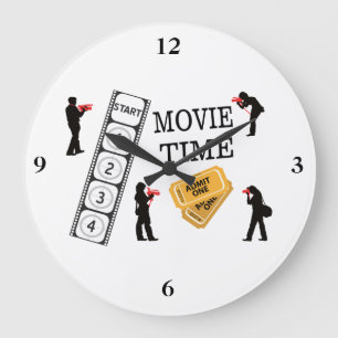 Grande Horloge Ronde Viens, viens, c'est l'heure du cinéma