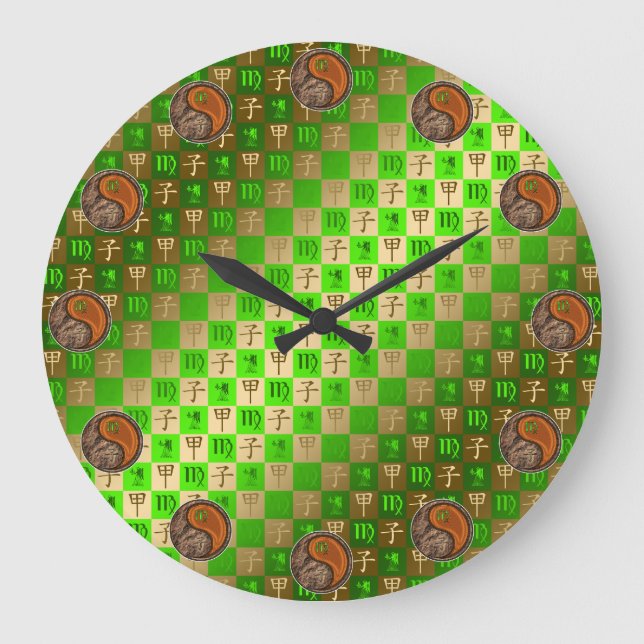 Grande Horloge Ronde Vierge & Rat de Bois (Recto)