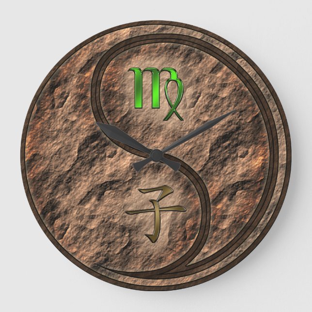 Grande Horloge Ronde Vierge & Rat de Terre (Recto)