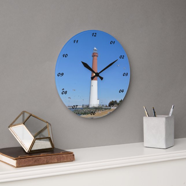 Grande Horloge Ronde Vieux Barney - (Bureau)