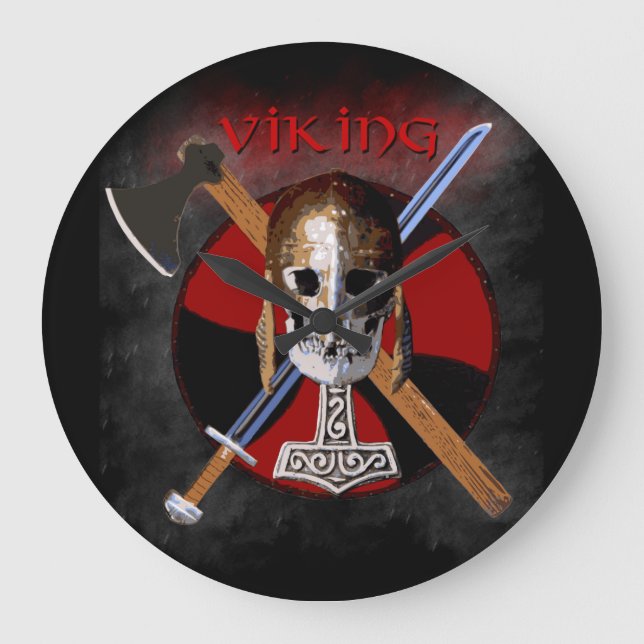 GRANDE HORLOGE RONDE VIKING (Recto)