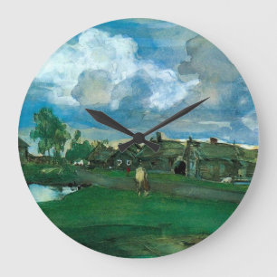 Grande Horloge Ronde Village russe Valentin Serov