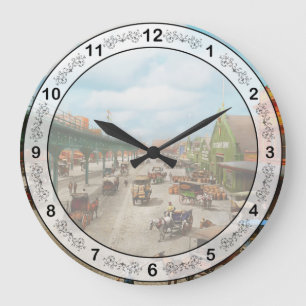 Grande Horloge Ronde Ville - Philadelphie PA - Au pied de Market St