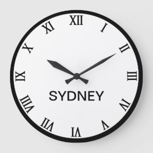 Grande Horloge Ronde Villes de l'horloge du monde
