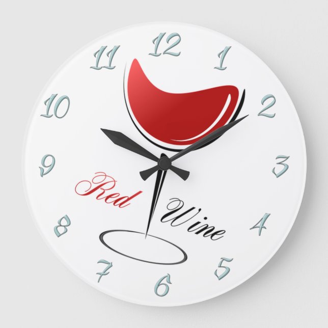 Grande Horloge Ronde Vin rouge (Recto)