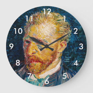 Grande Horloge Ronde Vincent Van Gogh - Autoportrait