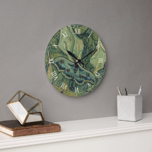 Grande Horloge Ronde Vincent van Gogh - Grand Moth Peacock