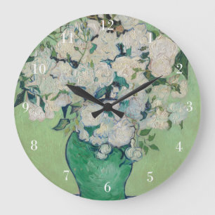 Grande Horloge Ronde Vincent Van Gogh Impressionniste Rose