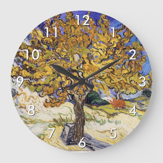 Grande Horloge Ronde Vincent van Gogh - Le Mulberry Tree (Recto)