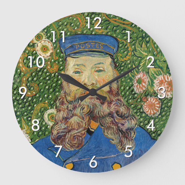 Grande Horloge Ronde Vincent Van Gogh - Postman Joseph Roulin (Recto)