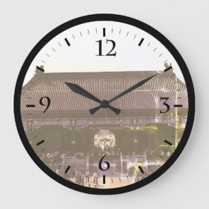 Grande Horloge Ronde Vintage china Pekin temple of Heaven gate Large Cl