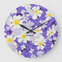Vintage coloré : Motif Fleur sans couture