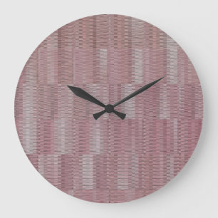 Grande Horloge Ronde Vintage Élégant Abstrait Beau Arrière - plan