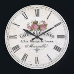 Grande Horloge Ronde Vintage français<br><div class="desc">Horloge vintage française</div>