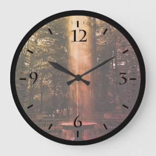 Grande Horloge Ronde Vintage France Palais de Versailles bosquet des Dô