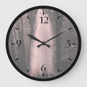 Grande Horloge Ronde Vintage France Versailles château Ceres Fontaine L