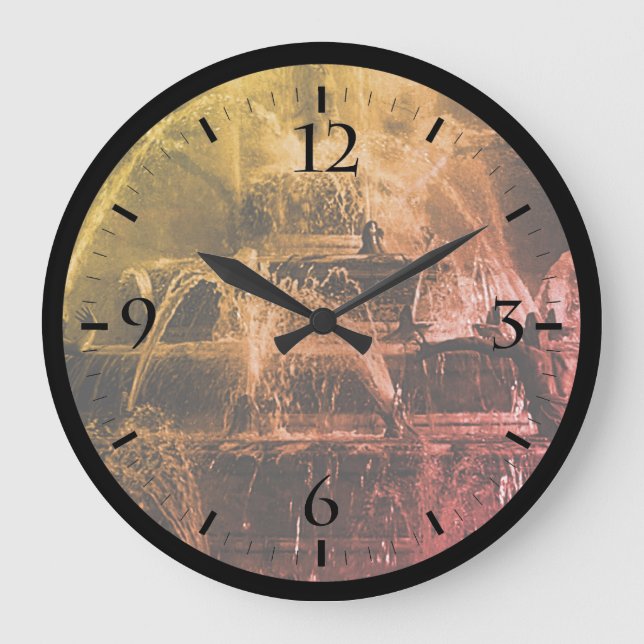 Grande Horloge Ronde Vintage France Versailles palace (Recto)