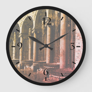 Grande Horloge Ronde Vintage France Versailles palais Colonnade Grove L