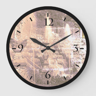 Grande Horloge Ronde Vintage France Versailles palais Salle de Bal Larg