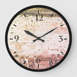 Grande Horloge Ronde Vintage Grèce Delphi Athenian Treasury Watch