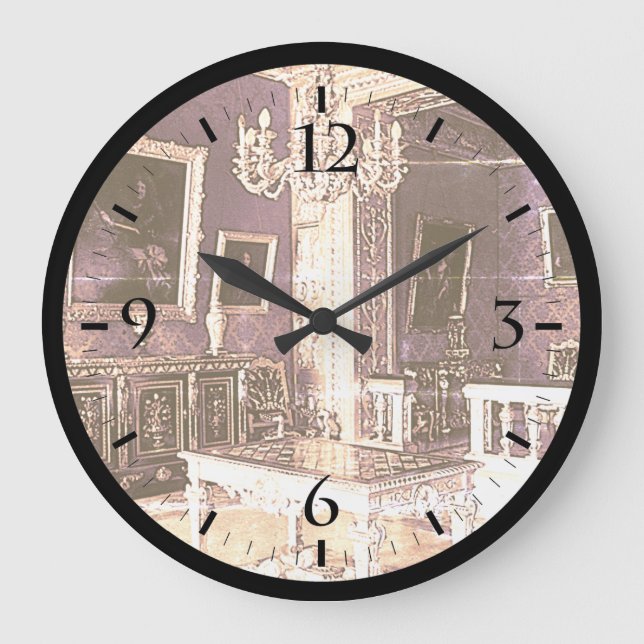 Grande Horloge Ronde Vintage Monaco (Recto)