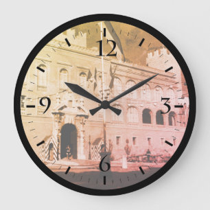 Grande Horloge Ronde Vintage Monaco Principauté de princely palace Watc