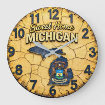 Vintage Sweet Home Michigan Rustic Americana Home