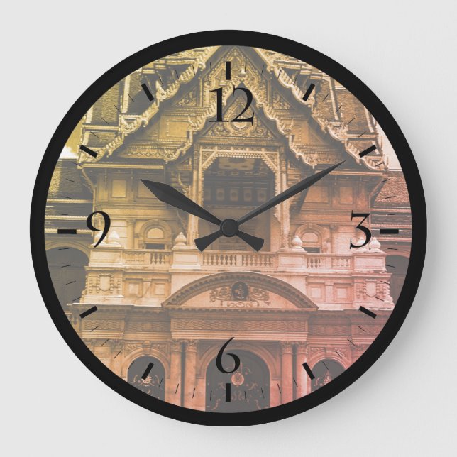 Grande Horloge Ronde Vintage Thaïlande Bangkok The Chakri Group Carte p (Recto)