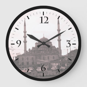 Grande Horloge Ronde Vintage Turquie Istanbul La mosquée Yeni Camii Wat