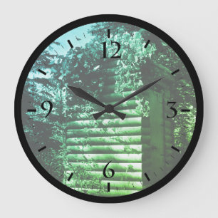 Grande Horloge Ronde Vintage USA Alaska deluxe outhouse Watch