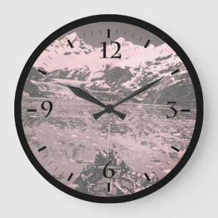 Grande Horloge Ronde Vintage USA monument national de la baie du glacie
