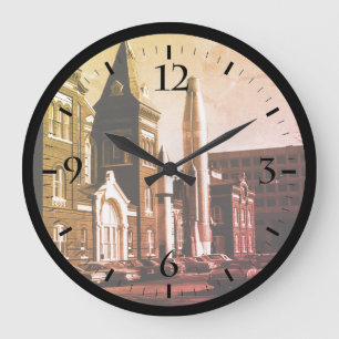 Grande Horloge Ronde Vintage USA Washington National Air Space Museum C