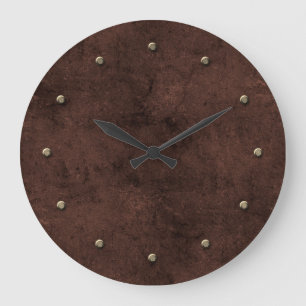 Grande Horloge Ronde Vintage watch, brown, vintage