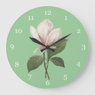 Grande Horloge Ronde vintanical magnolia flower