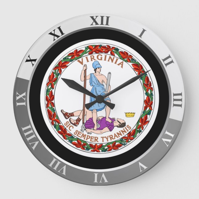 Grande Horloge Ronde Virginie (Recto)