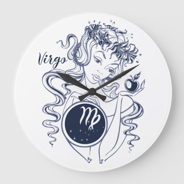 Grande Horloge Ronde Virgo Le Maiden (Recto)