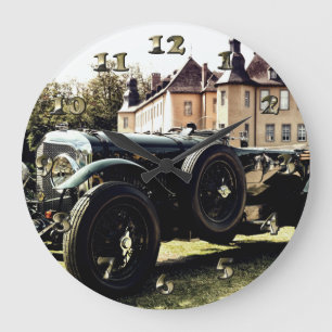 Grande Horloge Ronde Voiture classique ancienne