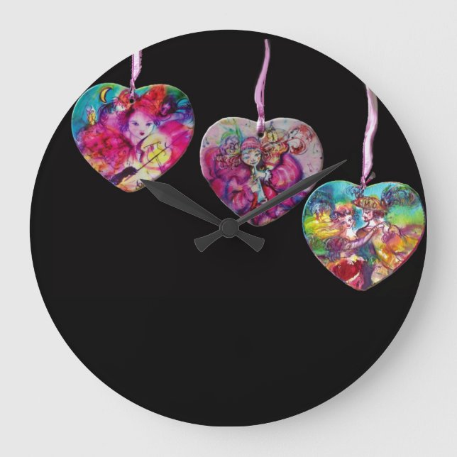 GRANDE HORLOGE RONDE VOITURE VINTAGE (Recto)