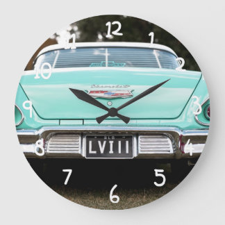 Grande Horloge Ronde Voiture vintage rétro