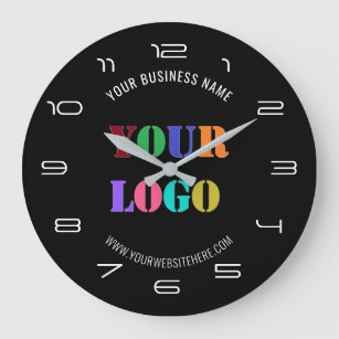 Police Horloges murales Zazzle FR