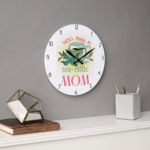 Grande Horloge Ronde vous êtes une maman formidable
